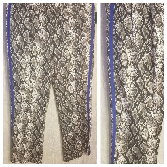 Wild Fable Snake Print Stripe Pants Sz M NWT - Picture 7 of 8